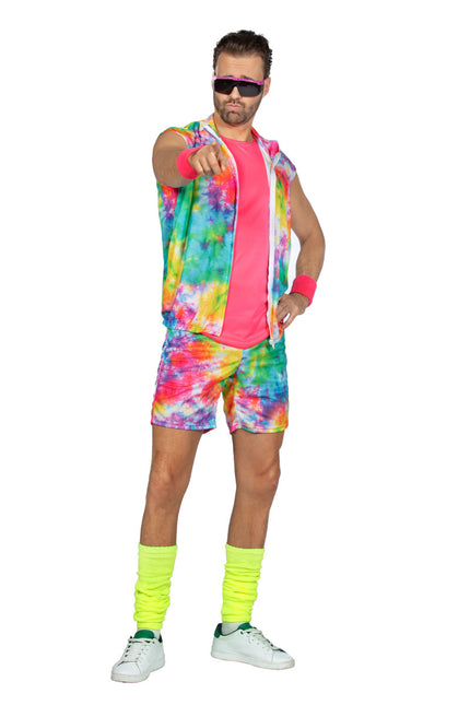 Dres męski Fault Aerobic Short Neon