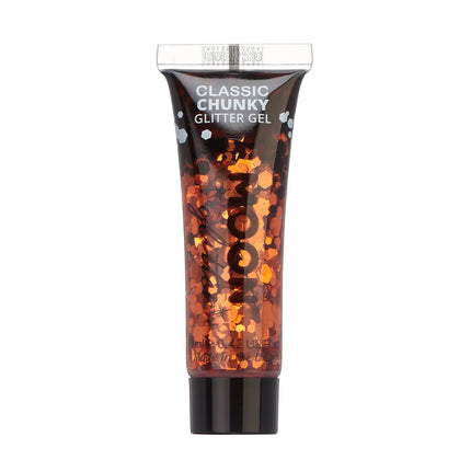 Moon Glitter Classic Chunky Glitter Gel Copper Bronze 12ml