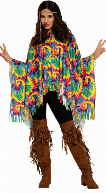 Kostium Hippie Poncho M