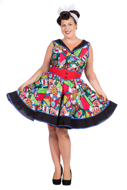 Pop Art Dress Ladies Pop Art