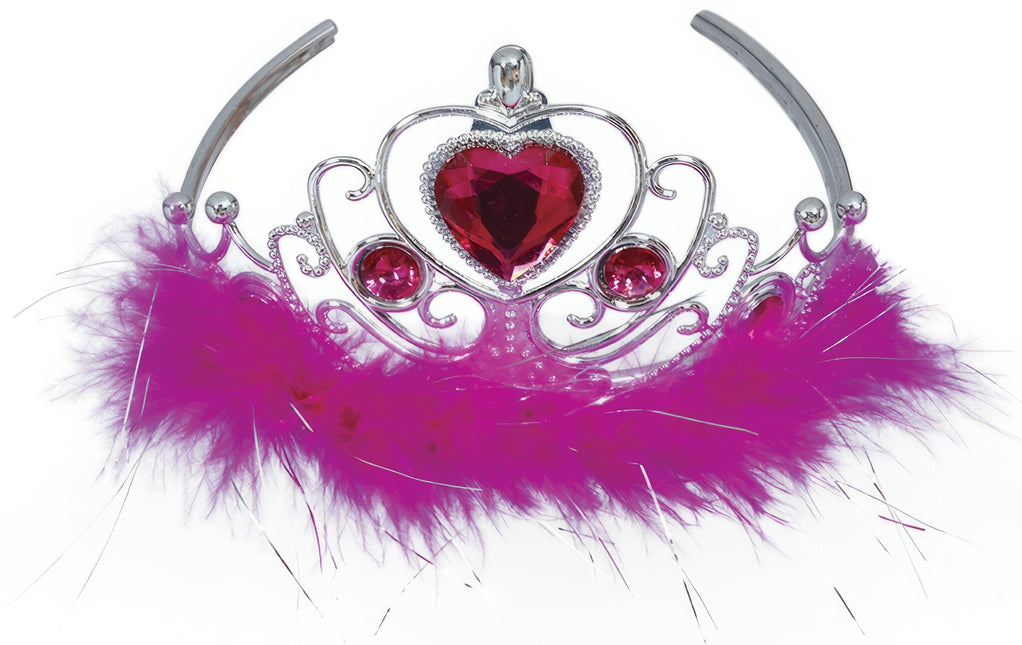 Tiara Girl Heart Pink