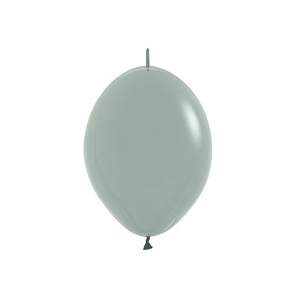 Balony Pastel Dusk Laurel Green 15cm 50szt