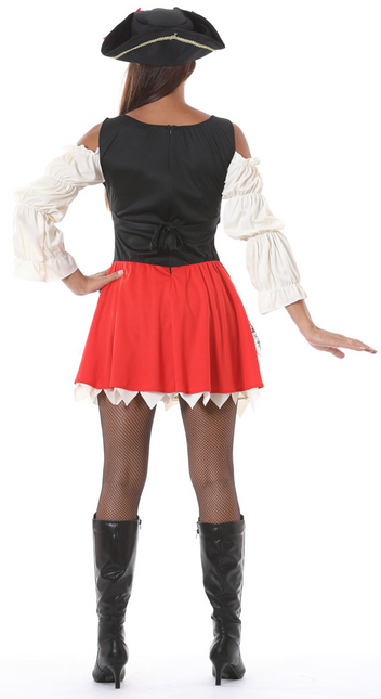 Kombinezon Piratesuit Ladies Red