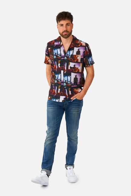 Koszula z krótkimi rękawami A Nightmare On Elmstreet Men OppoSuits