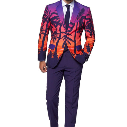 Hawaii Palm Tree Suit Men OppoSuits