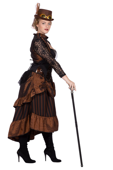 Steampunkowa sukienka