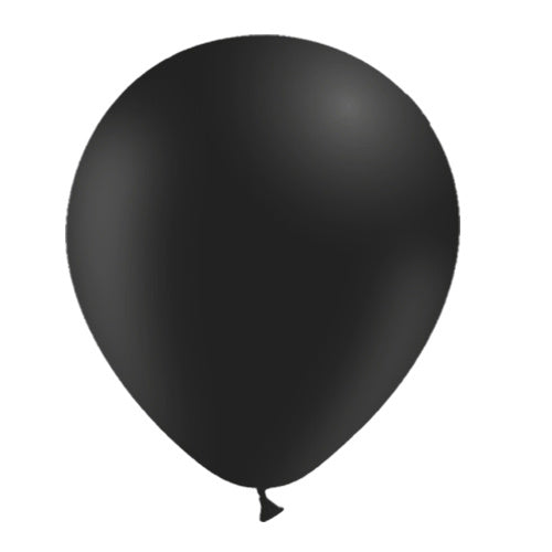 Czarne balony 30cm 10szt