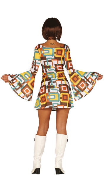 Disco 70S Dress Ladies