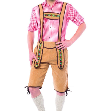 Lederhosen Lang Brown