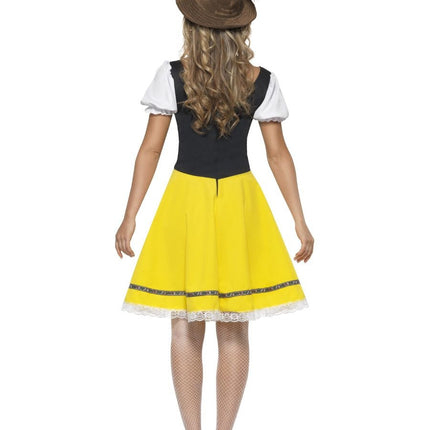 Dirndl Dress Oktoberfest Yellow