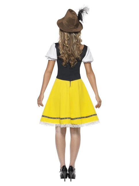 Dirndl Dress Oktoberfest Yellow