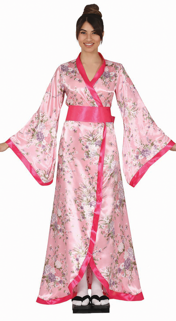 Kimono damskie różowe