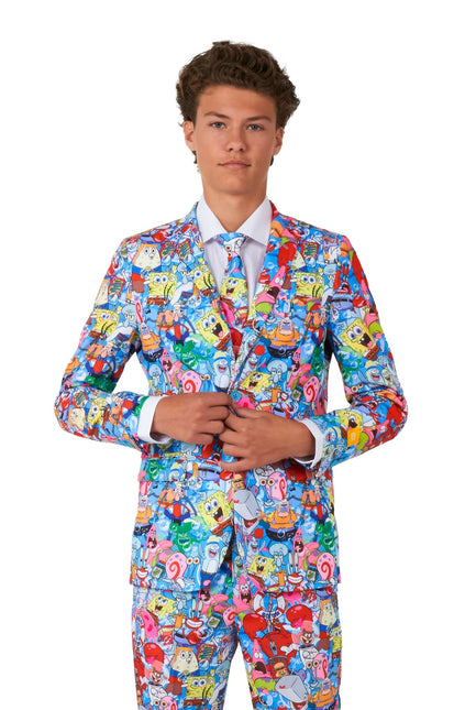 SpongeBob Szałowy Kombinezon Chłopiec Nastolatek OppoSuits