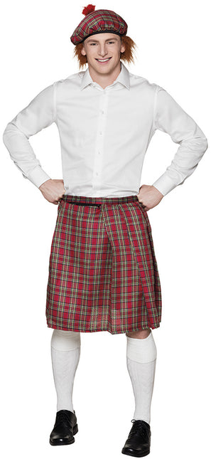 Scottish Kilt Red