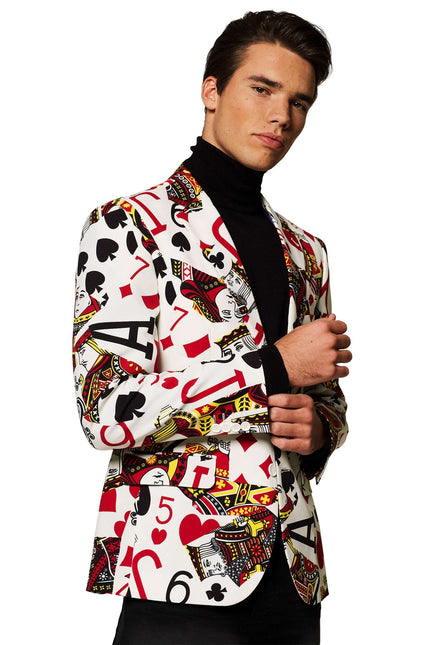 Casino Playing Cards Blazer Men OppoSuits