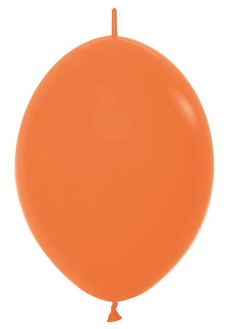 Balony pomarańczowe 30cm 50szt