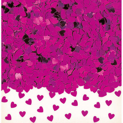 Hearts Confetti Fuchsia 14g