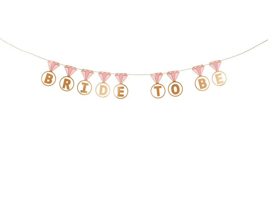 Girlanda Bride To Be 2,5 m