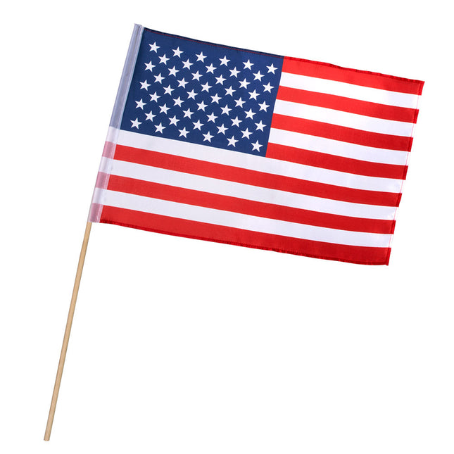 Powiewająca flaga USA 45 cm