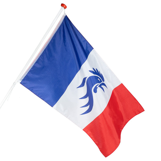 Flaga ścienna Francji Allez Les Bleus 1,5 m