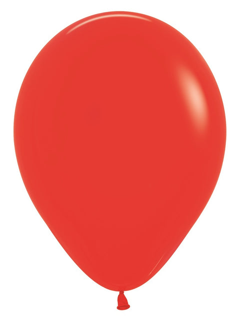 Balony czerwone 30cm 50szt