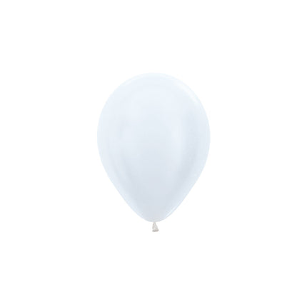 Balony Pearl White 12cm 50szt