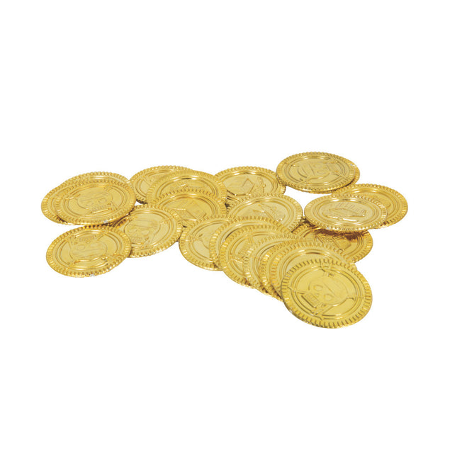Breakout prezentuje pirackie monety plastikowe 3cm 30szt