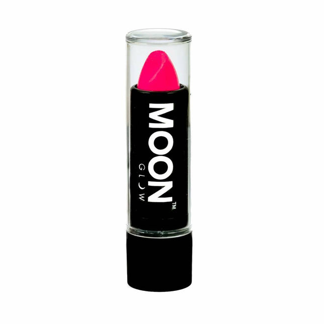 Moon Glow Intense Neon UV Lipstick intensywnie różowa