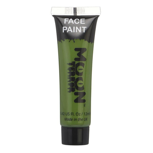 Moon Terror Halloween Face Paint Zombie Green 12ml