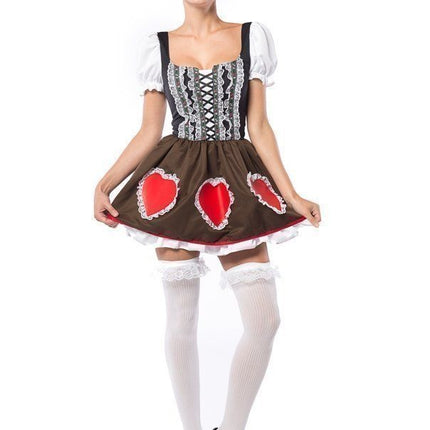 Dirndl Dress Oktoberfest Heart