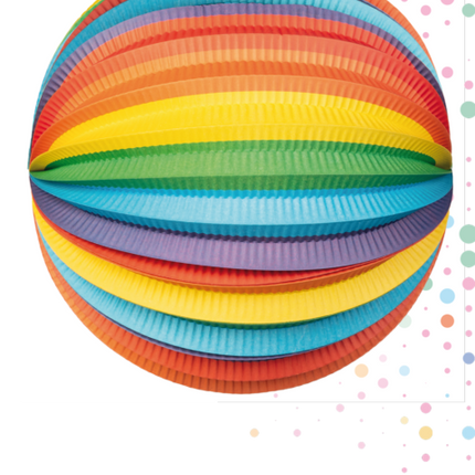 Latarnia Rainbow 25cm