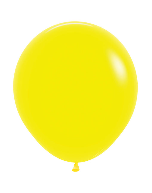 Balony żółte 45cm 25szt