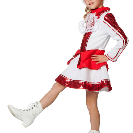 Kostium Majorette Dziewczyna Majorette