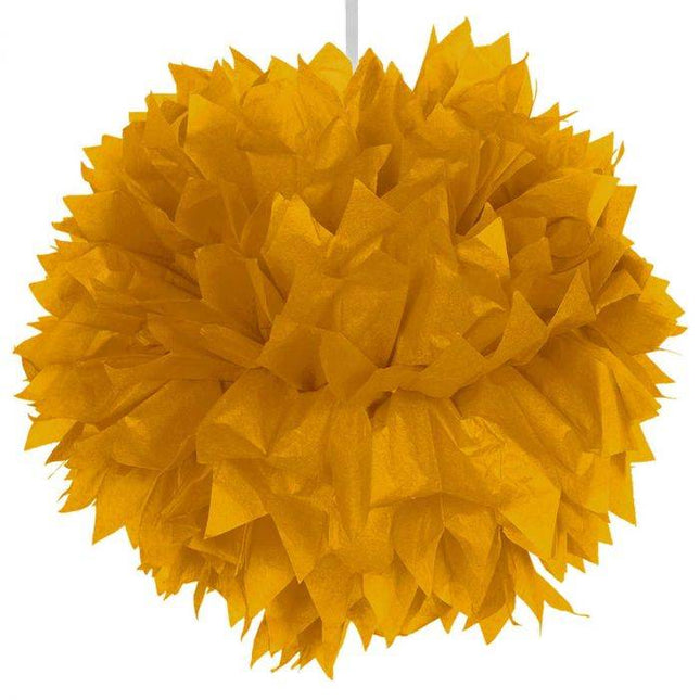 Pompon złoty 30 cm