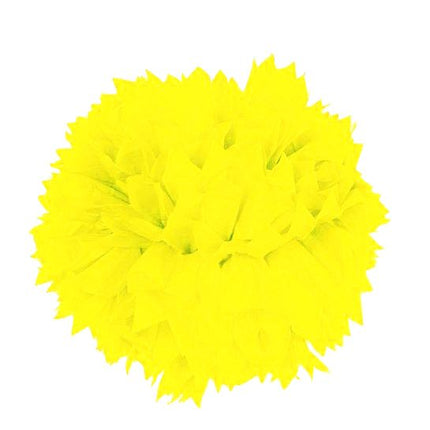 Pompon Neon Żółty 30cm