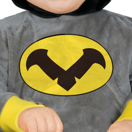 Batman Suit Grey Baby