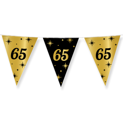 Flagline 65 Years Gold Black 10m