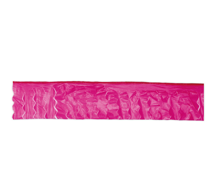 Różowa girlanda z frędzlami 25m