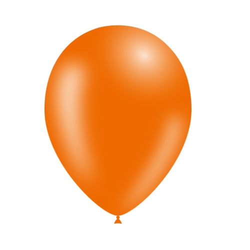 Balony pomarańczowe 25cm 50szt
