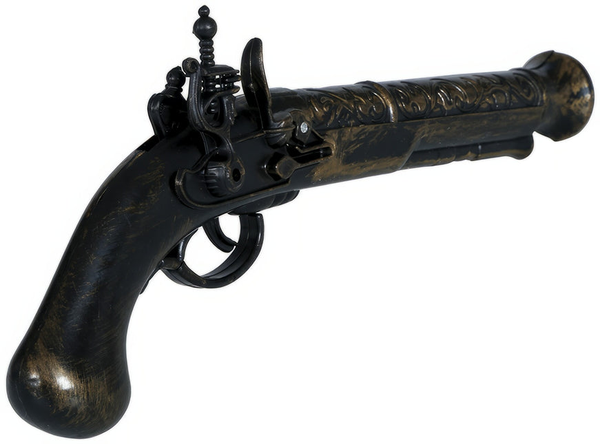 Piracki sztuczny pistolet 28 cm