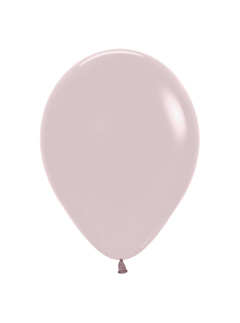 Balony Pastel Dusk Rose 23cm 50szt