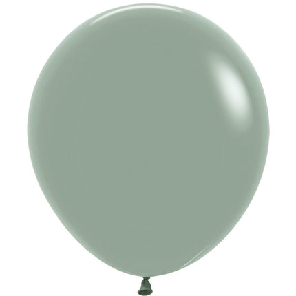 Balony Pastel Dusk Laurel Green 45cm 25szt