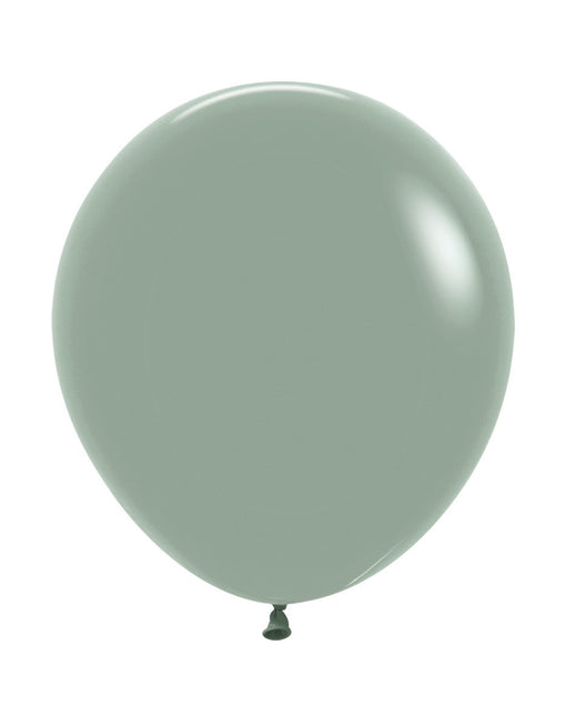 Balony Pastel Dusk Laurel Green 45cm 25szt