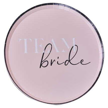 Talerze Team Bride 25cm 8szt