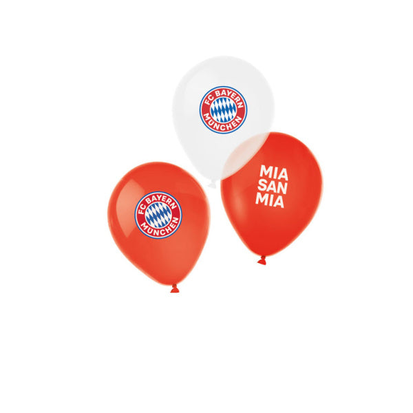 Kolorowe balony Fc Bayern MŸnchen 27,5cm 6szt