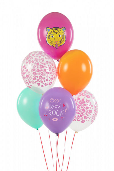 Balony You Rock Mix 30cm 6szt