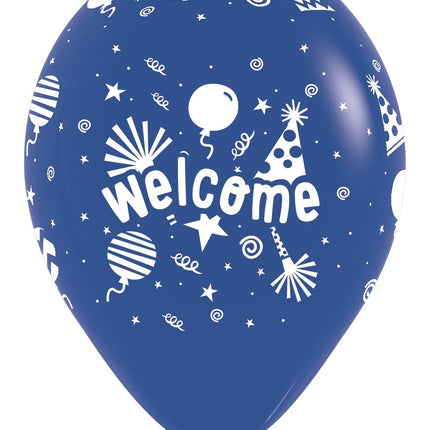 Balony Welcome Fashion Solid Mix 30cm 25szt