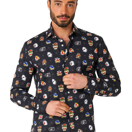 Super Mario Bad Guys Shirt Men OppoSuits