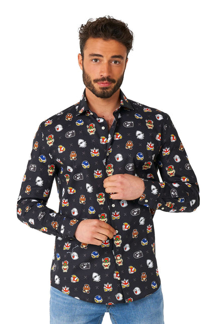 Super Mario Bad Guys Shirt Men OppoSuits