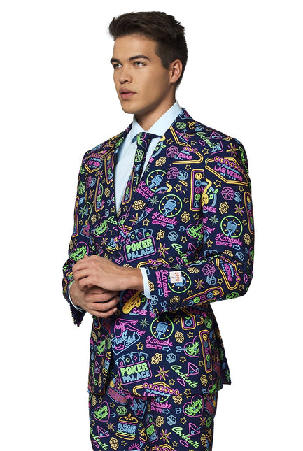 Męski garnitur Casino Vegas OppoSuits